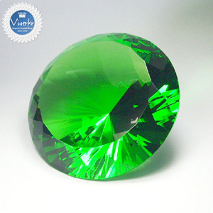 クリスタルダイヤ #150 グリーン 16面カット上質