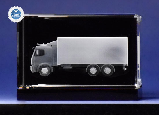 3Dクリスタル トラック 写真版