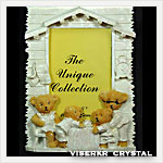 セラミック フォトフレーム 3x5'' ベアD