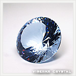 クリスタルダイヤ #50 ヴァイオレット 16面カット上質