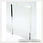 クリスタルガラス 80x12x120 レーザー彫刻専用