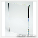 クリスタルガラス 100x12x150 レーザー彫刻専用