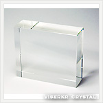 クリスタルガラス 105x90x35