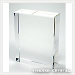 クリスタルガラス 100x40x130 レーザー彫刻専用