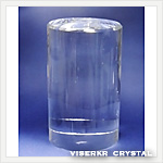 クリスタルガラス φ120x200円柱